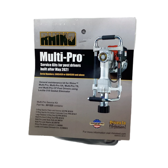 Rhino MULTI PRO SERVICE KIT ( Gasketless Design)
