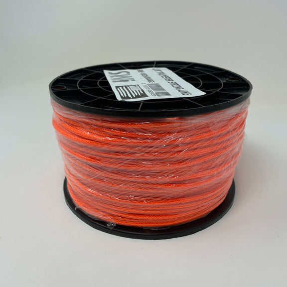 1/8 POLYESTER STRING LINE - NEON ORANGE