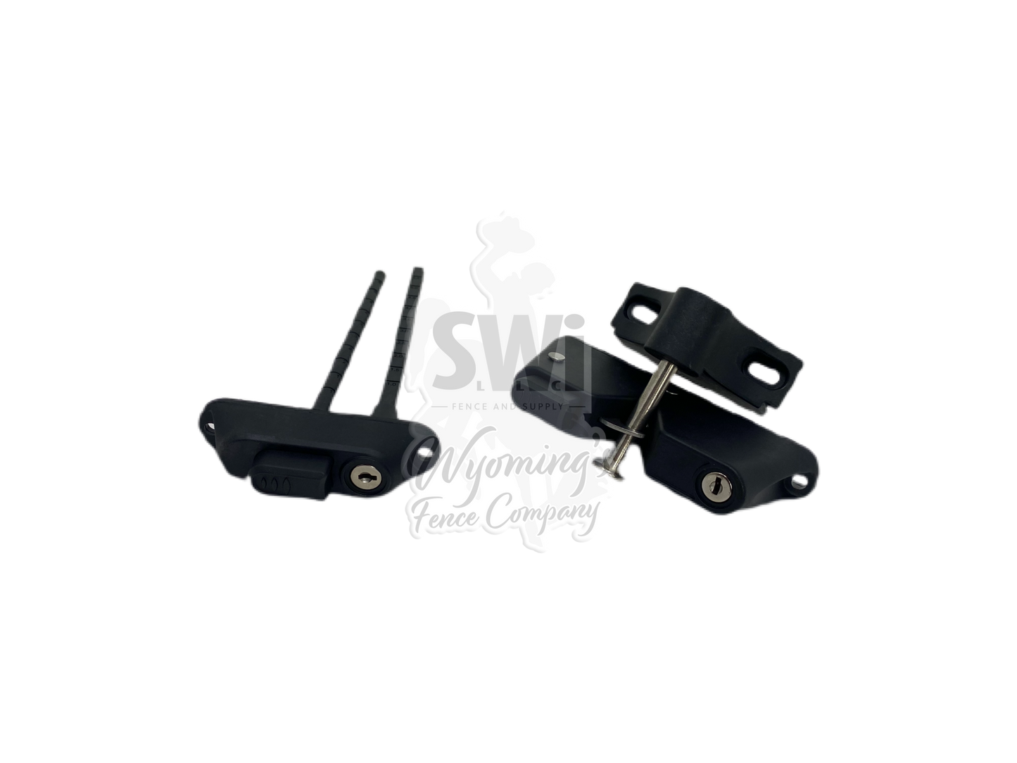 2-SIDED LOCKING GRAVITY LATCH, FOR-(1 " and up verticals)