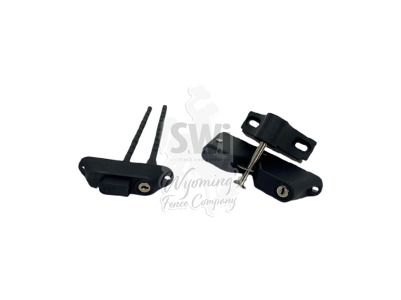 2-SIDED LOCKING GRAVITY LATCH, FOR-(1 " and up verticals)