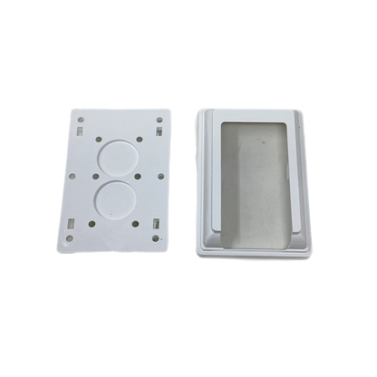 2" X 3 1/2" PORCH RAIL STAIR  BRACKET - WHITE