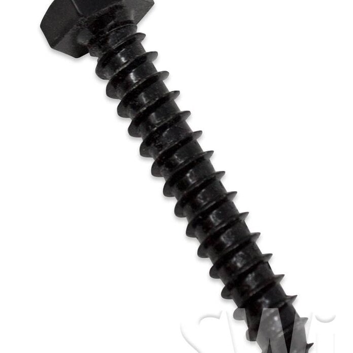 5/16 X 2" BLACK LAG SCREW