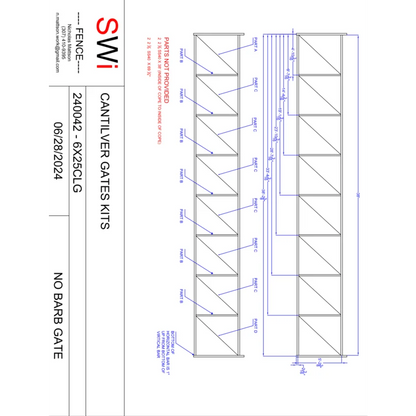Cantilever Gate Kit