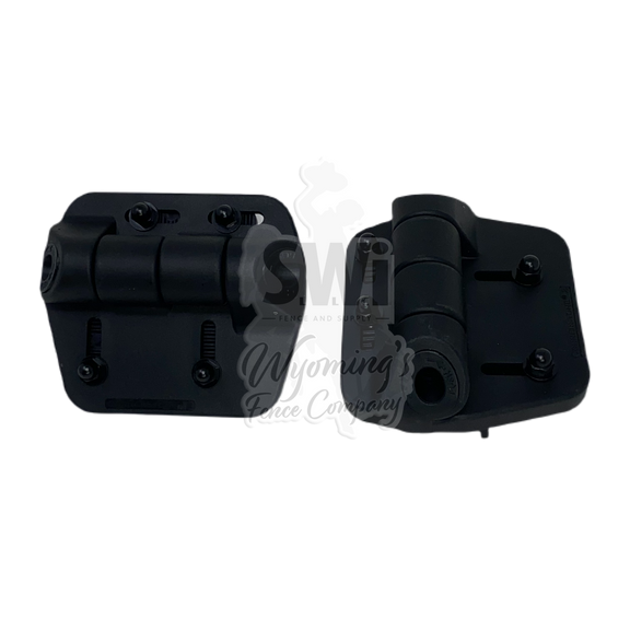 CORNERSTONE HINGE - SPRING LOADED (BLACK)