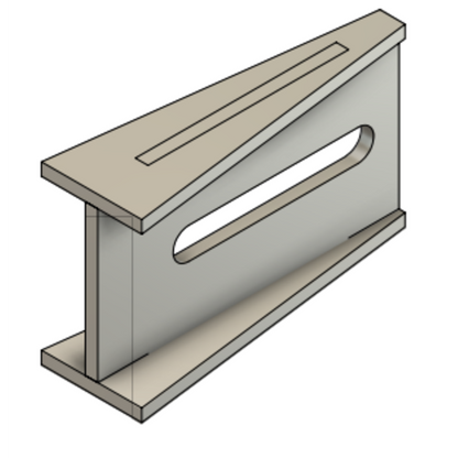 Cantilever Gate Chain Bracket