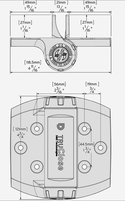 D&D TruClose  HEAVY DUTY HINGE