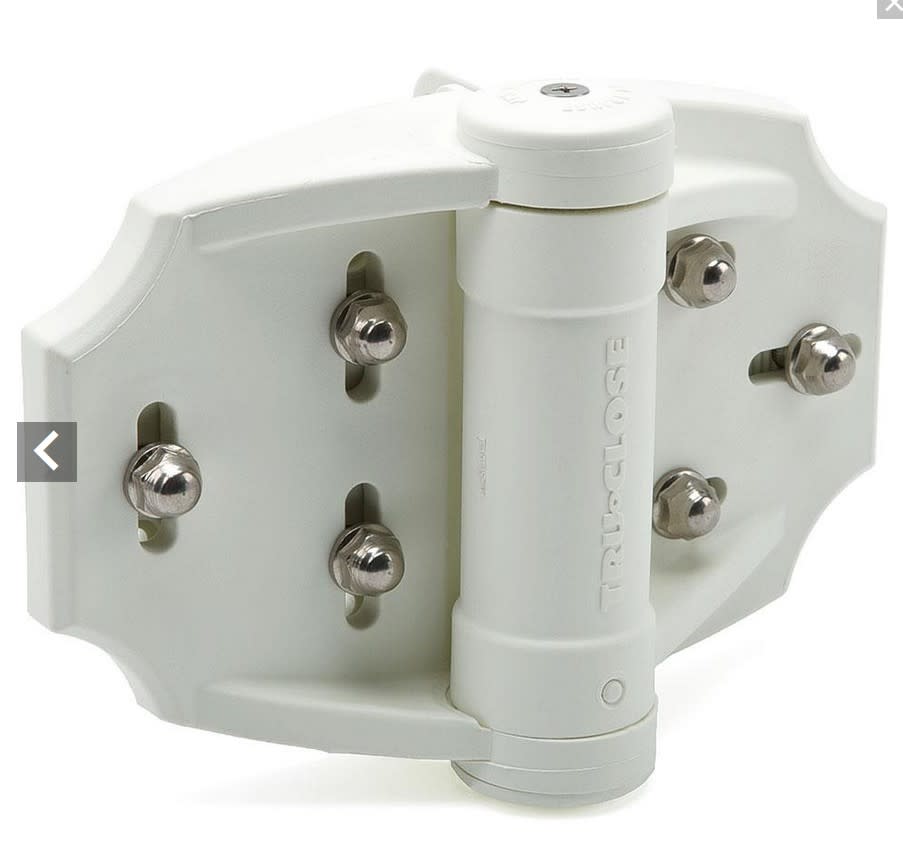 D&D TruClose  MULTI-ADJUST™ Heavy Duty Hinge White