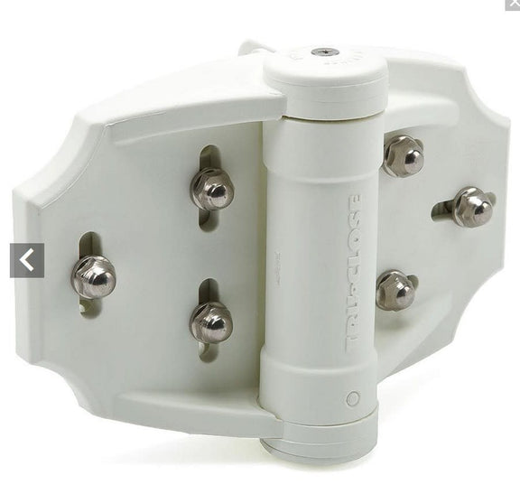 D&D TruClose  MULTI-ADJUST™ Heavy Duty Hinge White