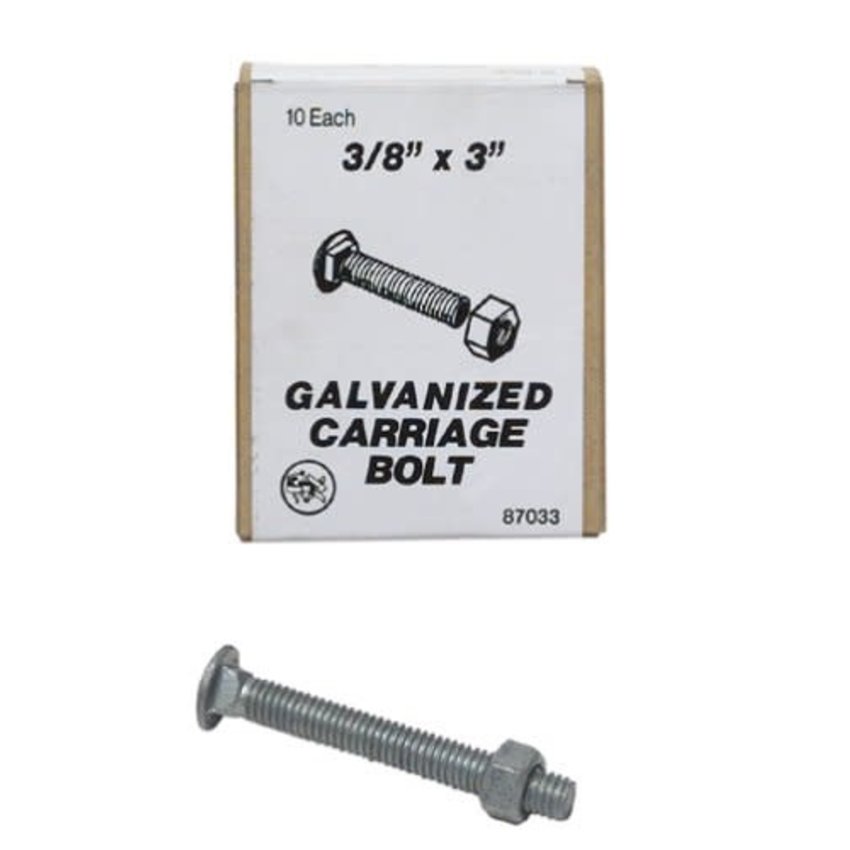HOT DIP GALVANIZED CARRIAGE BOLT
