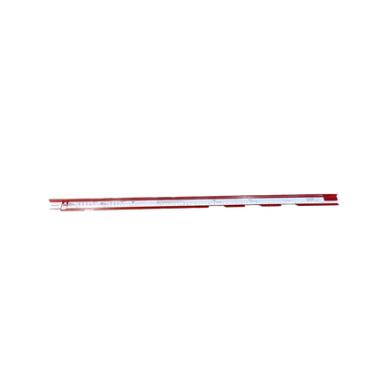 RED STEEL STRAIGHT TOPPER PICKET BUMP BOARD