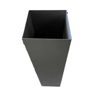 STAINLESS STEEL REMOVABLE VINYL POST SLEEVE 5" X 5" X 24"