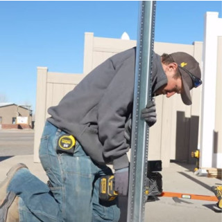 TRIDENT PLUS W/ WELDED BASEPLATE - CONCRETE MOUNT