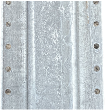 4 1/2" X 1 1/2" TRIDENT STEEL POST REPLACEMENT FOR WOOD FENCES