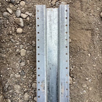 TRIDENT 3 1/2" X 1 3/4" STEEL POST  FOR WOOD FENCES