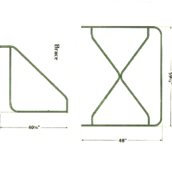 EASY FENCE H-BRACE PANEL