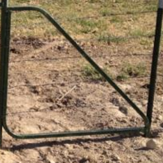 EASY FENCE END BRACE PANEL