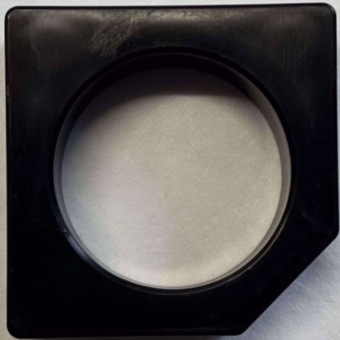 HIGH DENSITY POST ADAPTOR 1 5/8” ROUND X 2 1/2” SQUARE ORNAMENTAL POST