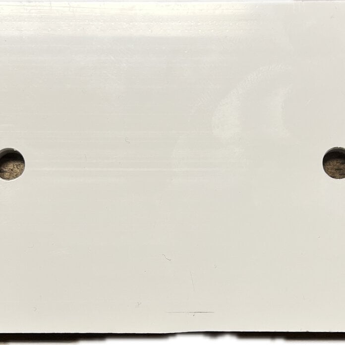 2 Hole Vinyl Rail Lock 5''