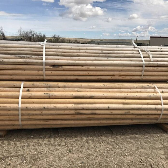 PEELED UNTREATED FENCE RAILS/ CORRAL POLES