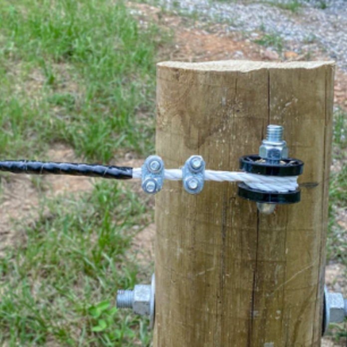 Cameo End/Gate Post Insulator 2 per bag