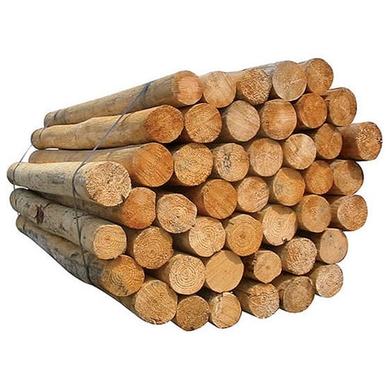ACQ TREATED FENCE POSTS - BLUNT
